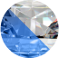Transparente / Azul