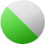 Prateado / Verde