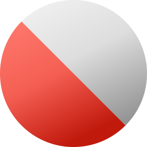 Prateado / Vermelho
