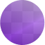 Roxo transparente