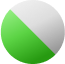Prateado / Verde