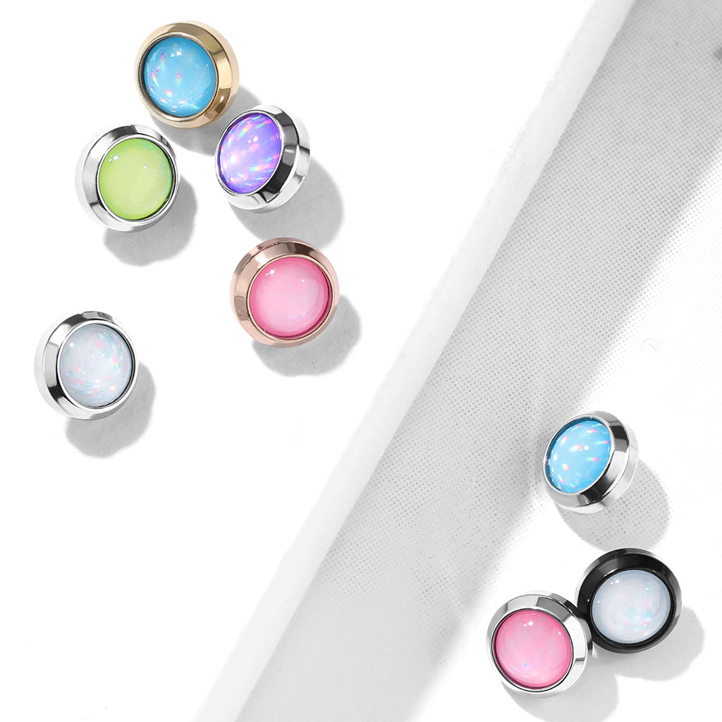 Micro dermal com pérola opala